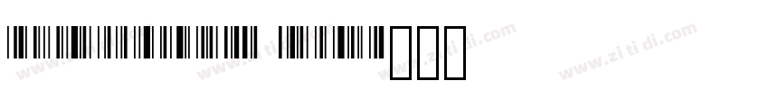 LibreBarcode39 Regul字体转换